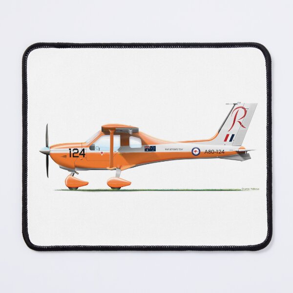 Item preview, JABIRU J160 A80-124 ROULETTES 1980 designed and sold by Grubby Fingers Aircraft Illustration.