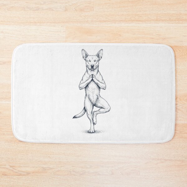 Item preview, Vintage Carolina Dog Yoga Tree Pose Dog Mom Lover designed and sold by TerryConnells.