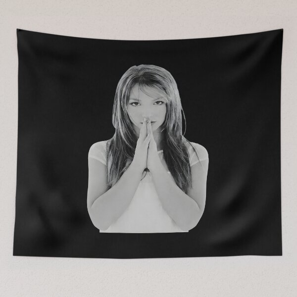 Item preview, Britney Spears Vintage Y2K Pop Star Black And White Portrait designed and sold by CCChillingfrog.