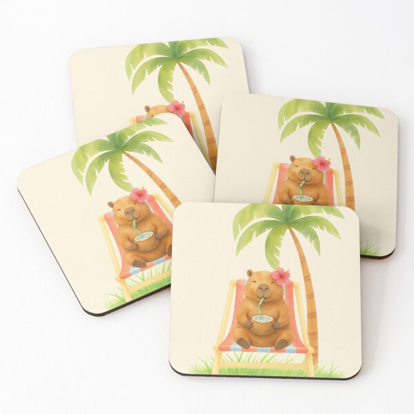 Item preview, Tropical Capybara Retreat designed and sold by Ivy-Triggs.