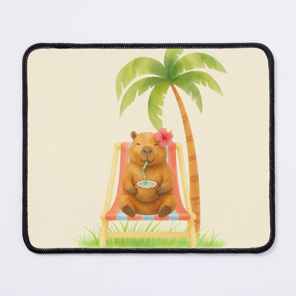 Item preview, Tropical Capybara Retreat designed and sold by Ivy-Triggs.