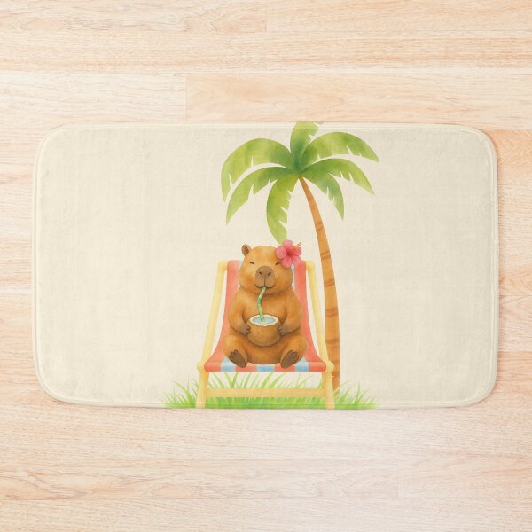 Item preview, Tropical Capybara Retreat designed and sold by Ivy-Triggs.