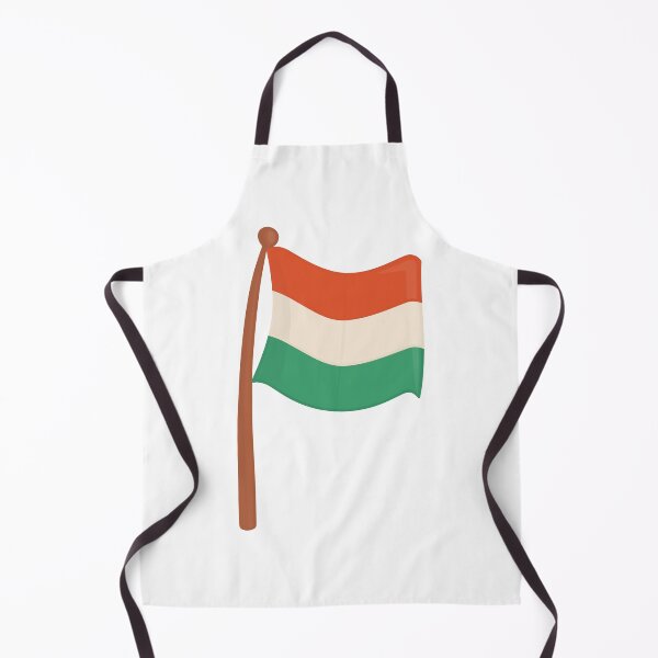 Item preview, Hungarian Flag on Flagpole – Floating Hungary Flag Cutout Design designed and sold by EmeraldeaDesign.