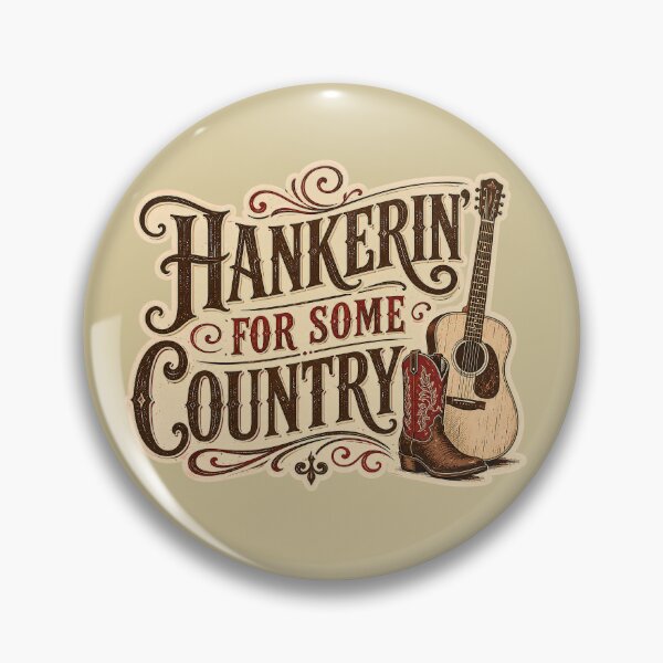 Item preview, Hankerin' for Some Country - Vintage Western Acoustic Guitar & Boot designed and sold by Style-InkPulse.