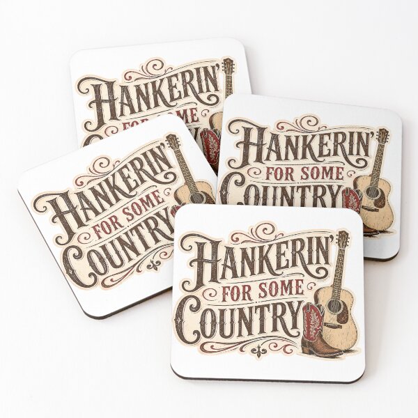 Item preview, Hankerin' for Some Country - Vintage Western Acoustic Guitar & Boot designed and sold by Style-InkPulse.