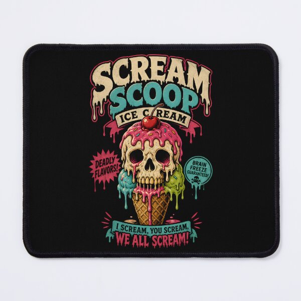 Item preview, Scream Scoop Ice Cream designed and sold by CreativePrints3.