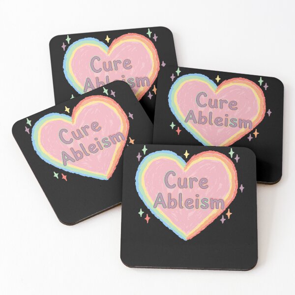 Item preview, Disability Awareness Cure Ableism Disability Pride designed and sold by LuminOrb.
