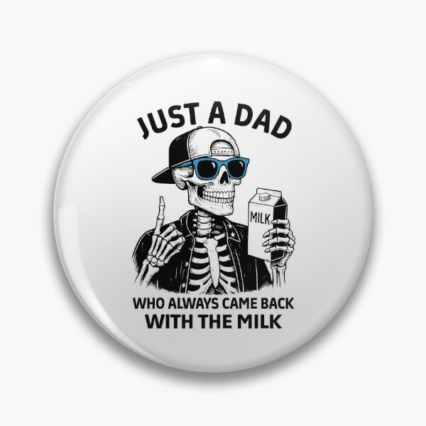 Item preview, Just A Dad Who Always Came Back With The Milk designed and sold by iMojira.