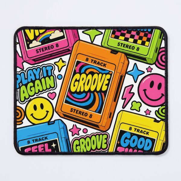 Item preview, Retro 8-Track Tape Good Dopamine Vibes designed and sold by ActOnyx Designs.