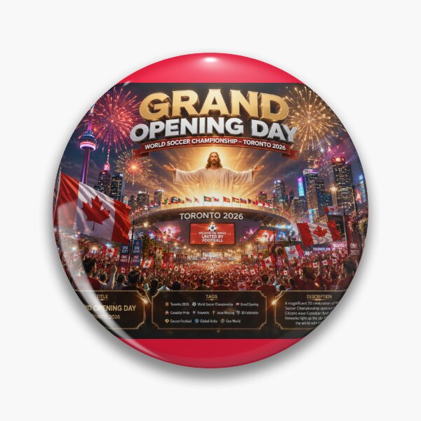 Item preview, Toronto as Canadian citizens wave giant Canadian flags and fill the streets with joy, music, lights, and soccer passion during the World Soccer Championship festivities.  designed and sold by PaintMeWorld.