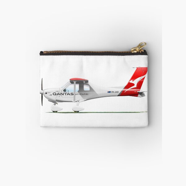 Item preview, JABIRU J160 VH-JAB QANTAS 2022 designed and sold by Grubby Fingers Aircraft Illustration.