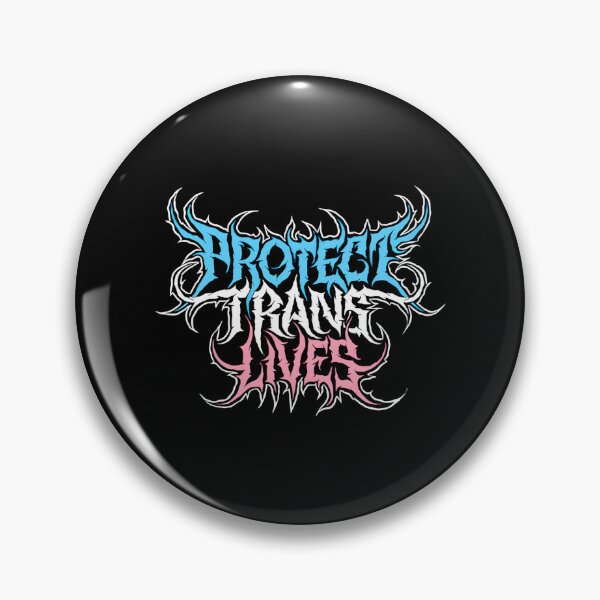Item preview, Protect Trans Lives Death Metal Logo designed and sold by parkid-sd.