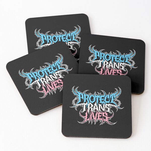 Item preview, Protect Trans Lives Death Metal Logo designed and sold by parkid-sd.