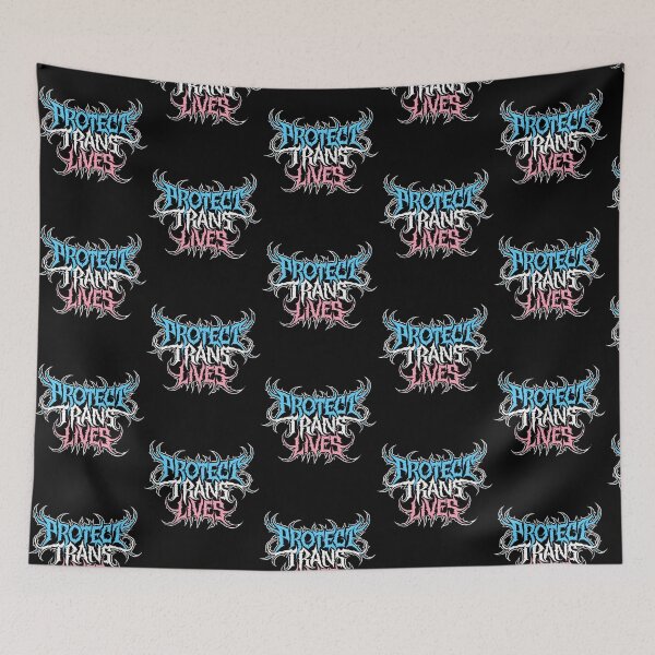Item preview, Protect Trans Lives Death Metal Logo designed and sold by parkid-sd.