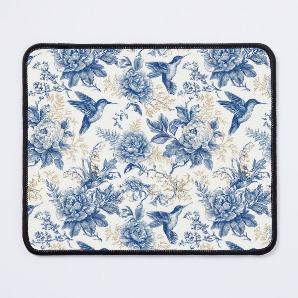 Item preview, Happy Hummingbirds Aesthetic Pattern Print Design for fabrics designed and sold by Just4Sinners.