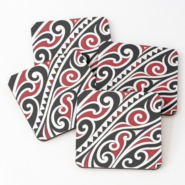 Item preview, New Zealand Māori Paua Pattern Koru Design 895 designed and sold by GrinGalore.