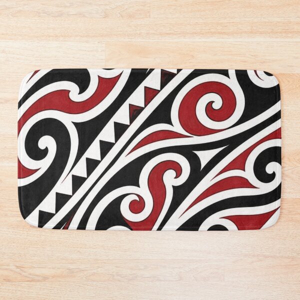 Item preview, New Zealand Māori Paua Pattern Koru Design 895 designed and sold by GrinGalore.