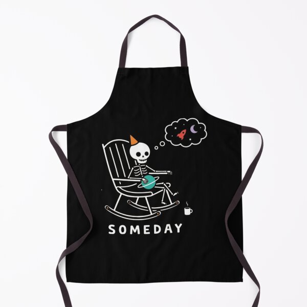 Item preview, Someday Skeleton Rocking Chair Dreamy Space Art designed and sold by PixelOrbits.