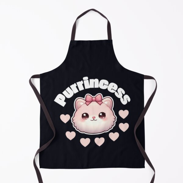 Item preview, Purrincess Cute Pink Kitty Bow Design designed and sold by HopeAndHustle.