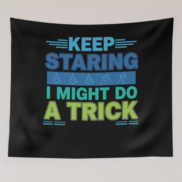 Item preview, Disability Awareness Keep Staring designed and sold by LuminOrb.