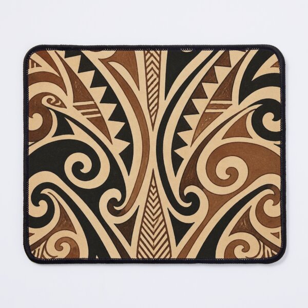 Item preview, New Zealand Māori Paua Pattern Koru Design 896 designed and sold by GrinGalore.