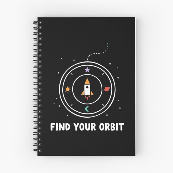 Item preview, Find Your Orbit Cute Rocket Ship Space Exploration designed and sold by PixelOrbits.