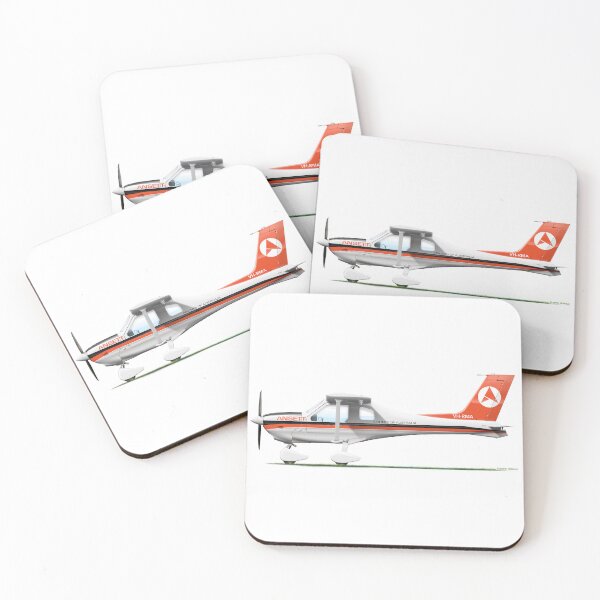 Item preview, JABIRU J160 VH-RMA ANSETT 1980 designed and sold by Grubby Fingers Aircraft Illustration.