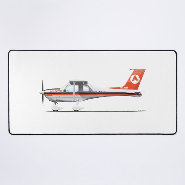 Item preview, JABIRU J160 VH-RMA ANSETT 1980 designed and sold by Grubby Fingers Aircraft Illustration.