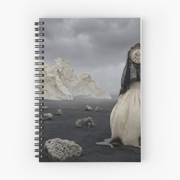 Item preview, The Veiled Timekeeper: Surreal Landscape designed and sold by afarkar.