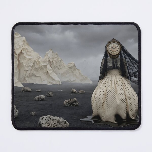 Item preview, The Veiled Timekeeper: Surreal Landscape designed and sold by afarkar.