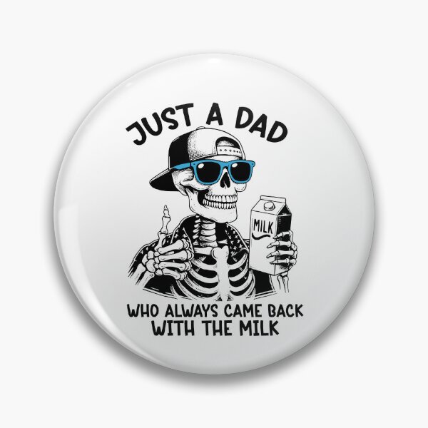 Item preview, Just A Dad Who Always Came Back With The Milk designed and sold by iMojira.