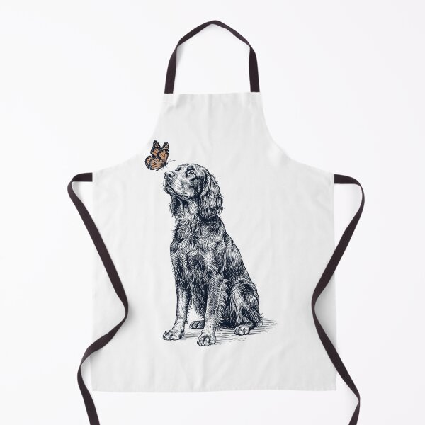 Item preview, Vintage Gordon Setter with Butterfly Dog Lover designed and sold by DoodleTortle.