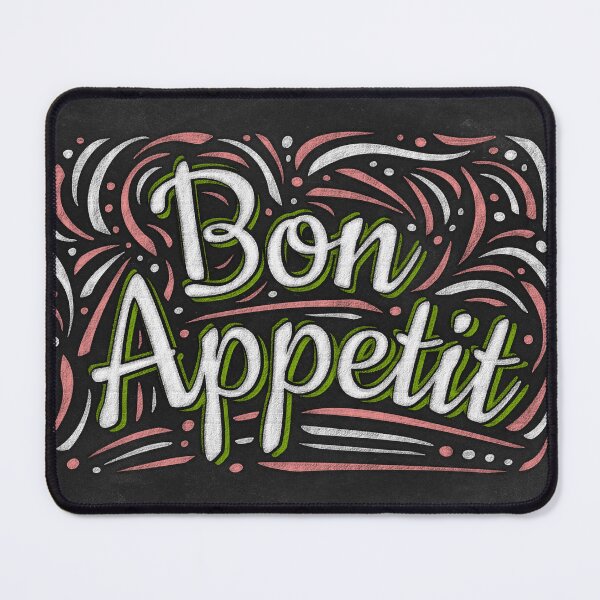 Item preview, Bon Appetit Kitchen Decor Print Restaurants Cafes designed and sold by Bearlala.