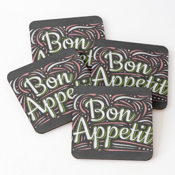 Item preview, Bon Appetit Kitchen Decor Print Restaurants Cafes designed and sold by Bearlala.