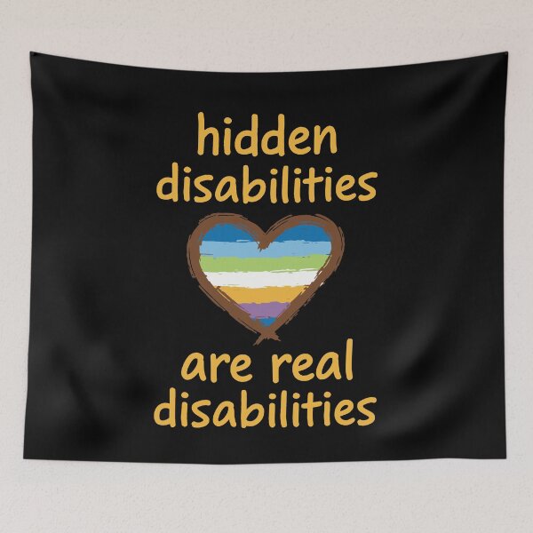Item preview, Disability Awareness Hidden Disabilities Real designed and sold by LuminOrb.