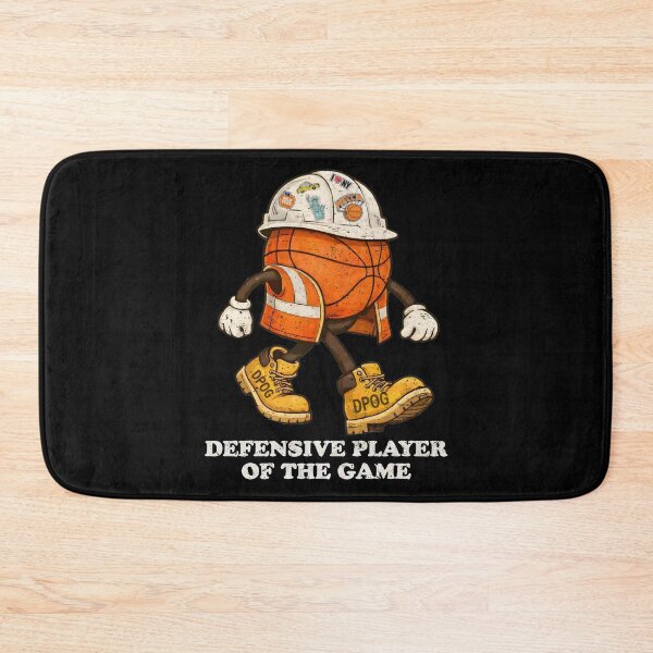 Item preview, Defensive Player Of The Game NY Basketball Vintage Cartoon designed and sold by CCChillingfrog.