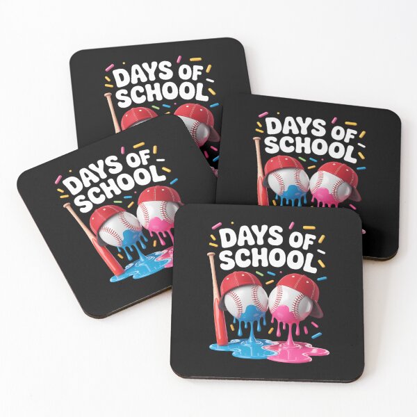 Item preview, 100 Days of School Dripping Baseball 100th Day Teacher Boy designed and sold by sailorjessiArt.