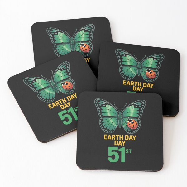 Item preview, Earth Day 51st Anniversary Butterfly Environmental designed and sold by sailorjessiArt.