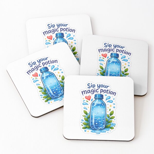 Item preview, Cute Water Bottle Sticker designed and sold by Blushbomb.