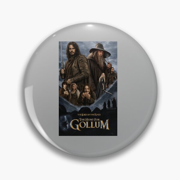 Item preview, The Hunt For Gollum Poster designed and sold by Presents For The Dead.