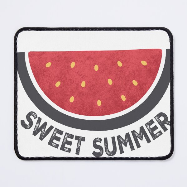 Item preview, Textured Minimalist Watermelon Slice Vector Illustration Sweet Summer designed and sold by DiNata.