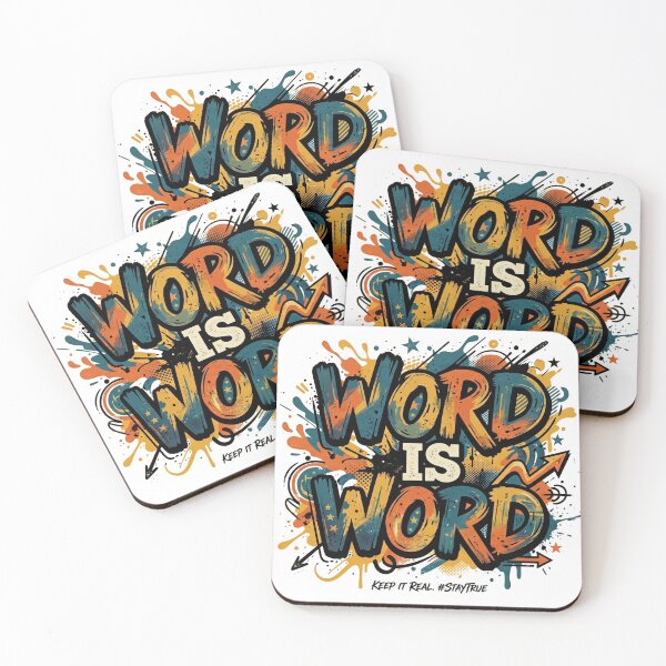 Item preview, Word is Word - Urban Street Art Typography designed and sold by Alta-store.
