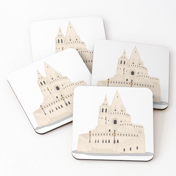 Item preview, Fisherman’s Bastion Budapest – Flat Cutout Landmark Design designed and sold by EmeraldeaDesign.