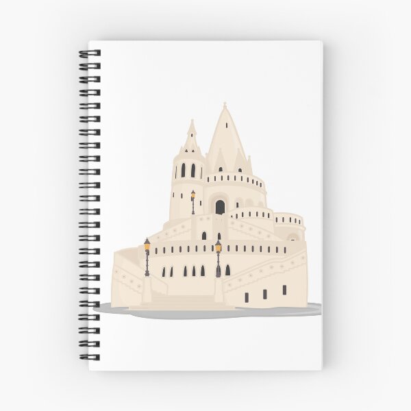 Item preview, Fisherman’s Bastion Budapest – Flat Cutout Landmark Design designed and sold by EmeraldeaDesign.