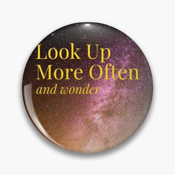 Item preview, Look Up More Often — Night Sky Stars Inspirational designed and sold by FoldedLight.