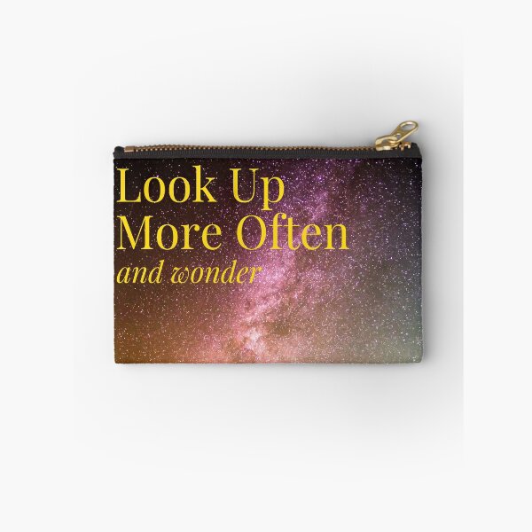 Item preview, Look Up More Often — Night Sky Stars Inspirational designed and sold by FoldedLight.