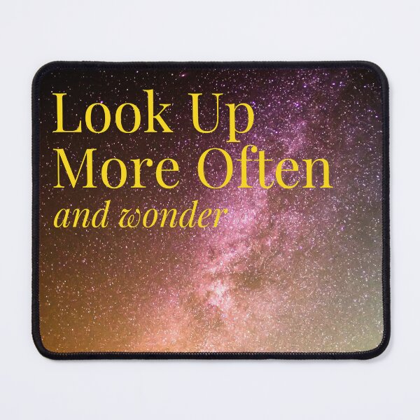 Item preview, Look Up More Often — Night Sky Stars Inspirational designed and sold by FoldedLight.