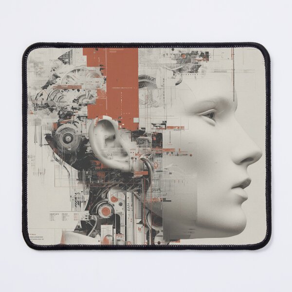 Item preview, Synthetic Citizen – Cybernetic Identity Portrait designed and sold by PlanetBPop.