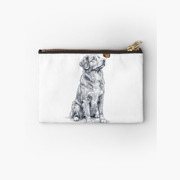 Item preview, Vintage Nova Scotia Duck Tolling Retriever with Butterfly Dog Lover designed and sold by DoodleTortle.