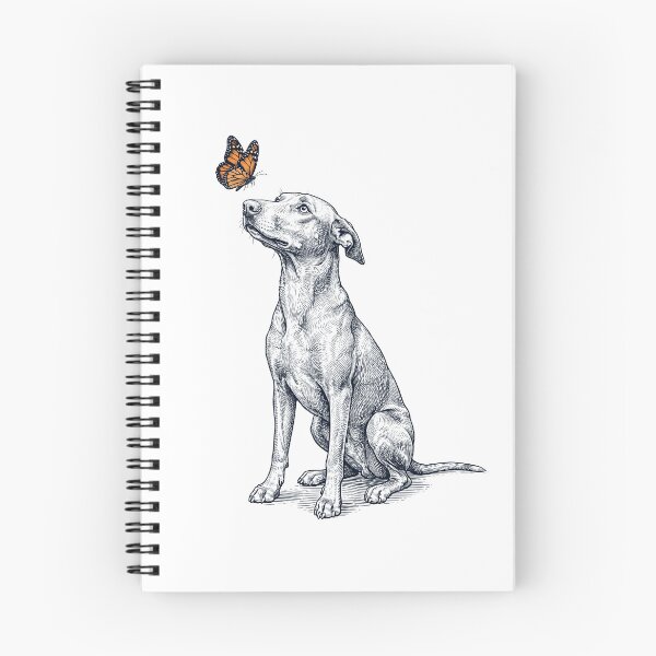 Item preview, Vintage Pharaoh Hound with Butterfly Dog Lover designed and sold by DoodleTortle.